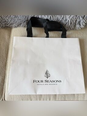 Elegant Authentic Four Seasons Gift Bag from Bangkok, Thailand.